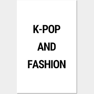 K-Pop and fashion Posters and Art